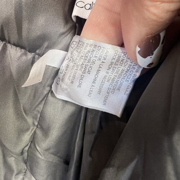 Calvin Klein Water Resistant 0° F Warmth Factor Black Puffer Jacket Size XXL - Picture 6 of 12
